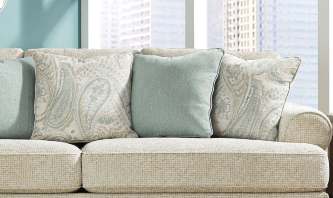 Modern Heritage Monaghan Sandstone Fabric Sofa