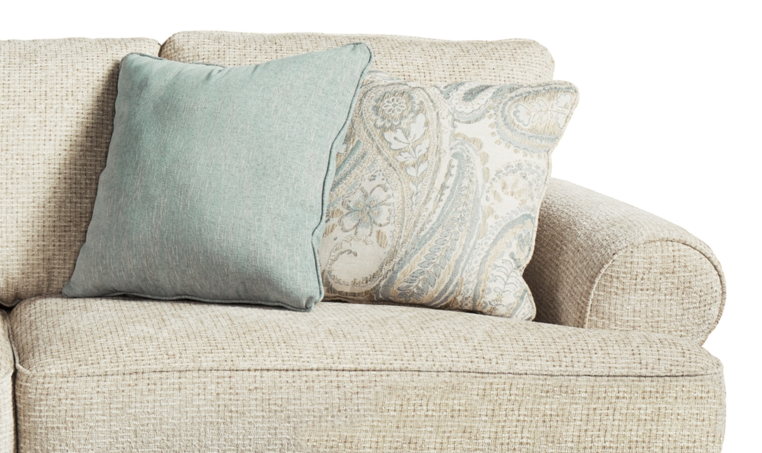 Modern Heritage Monaghan Sandstone Fabric Sofa