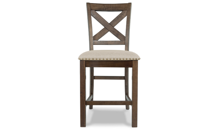 Modern Heritage Moriville Rectangular Dining Set in Brown