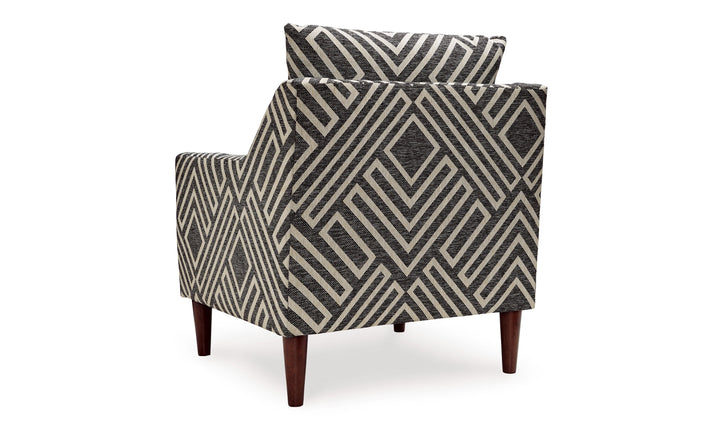 Modern Heritage Morrilton Nuvella Rectangular Accent Chair-Jennifer Furniture