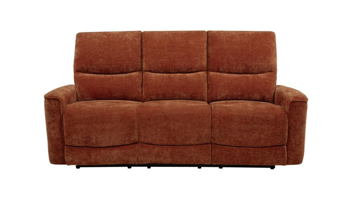 Modern Heritage Navarro Chenille Fabric Manual Reclining Sofa