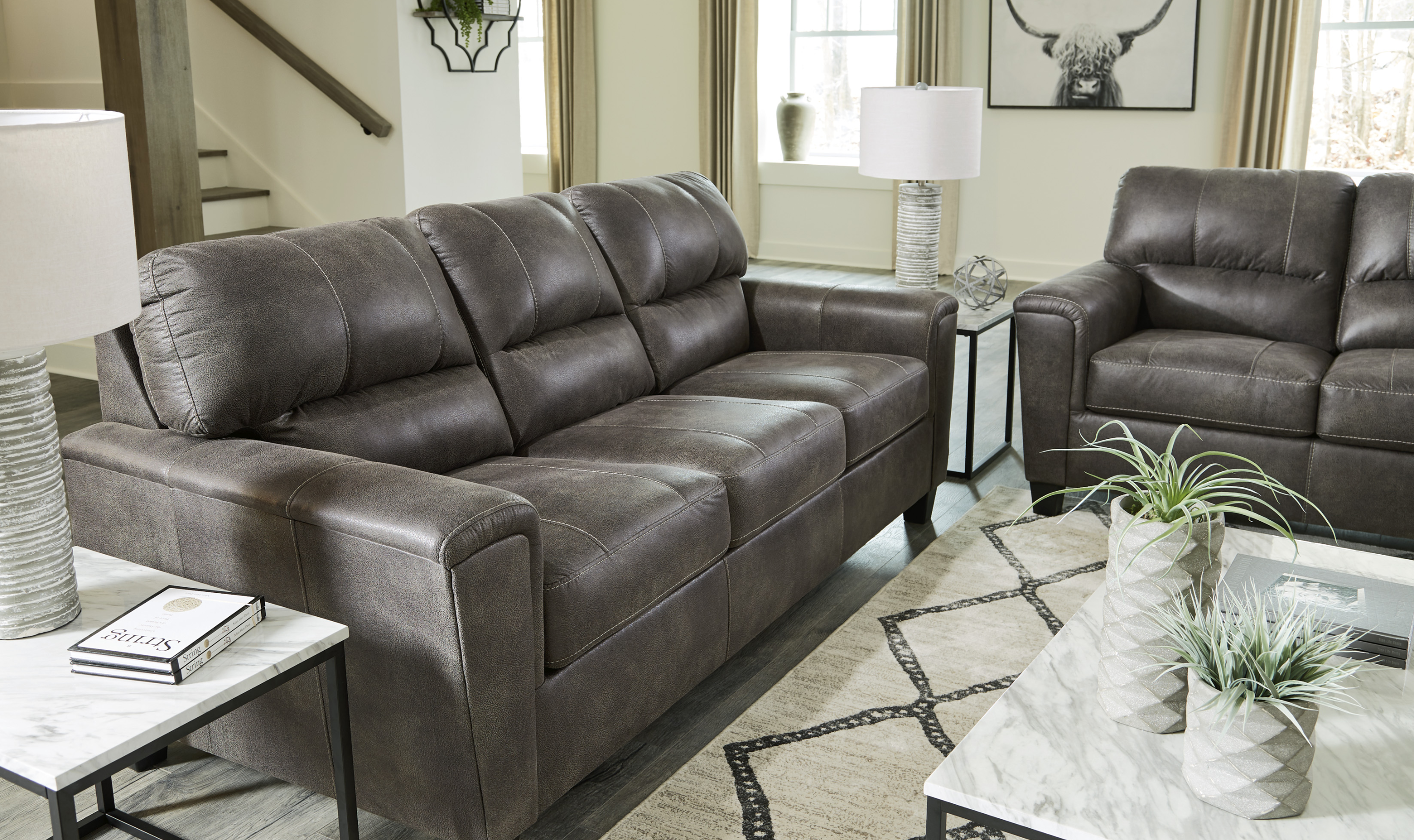 Modern Heritage Navi Living Room Set