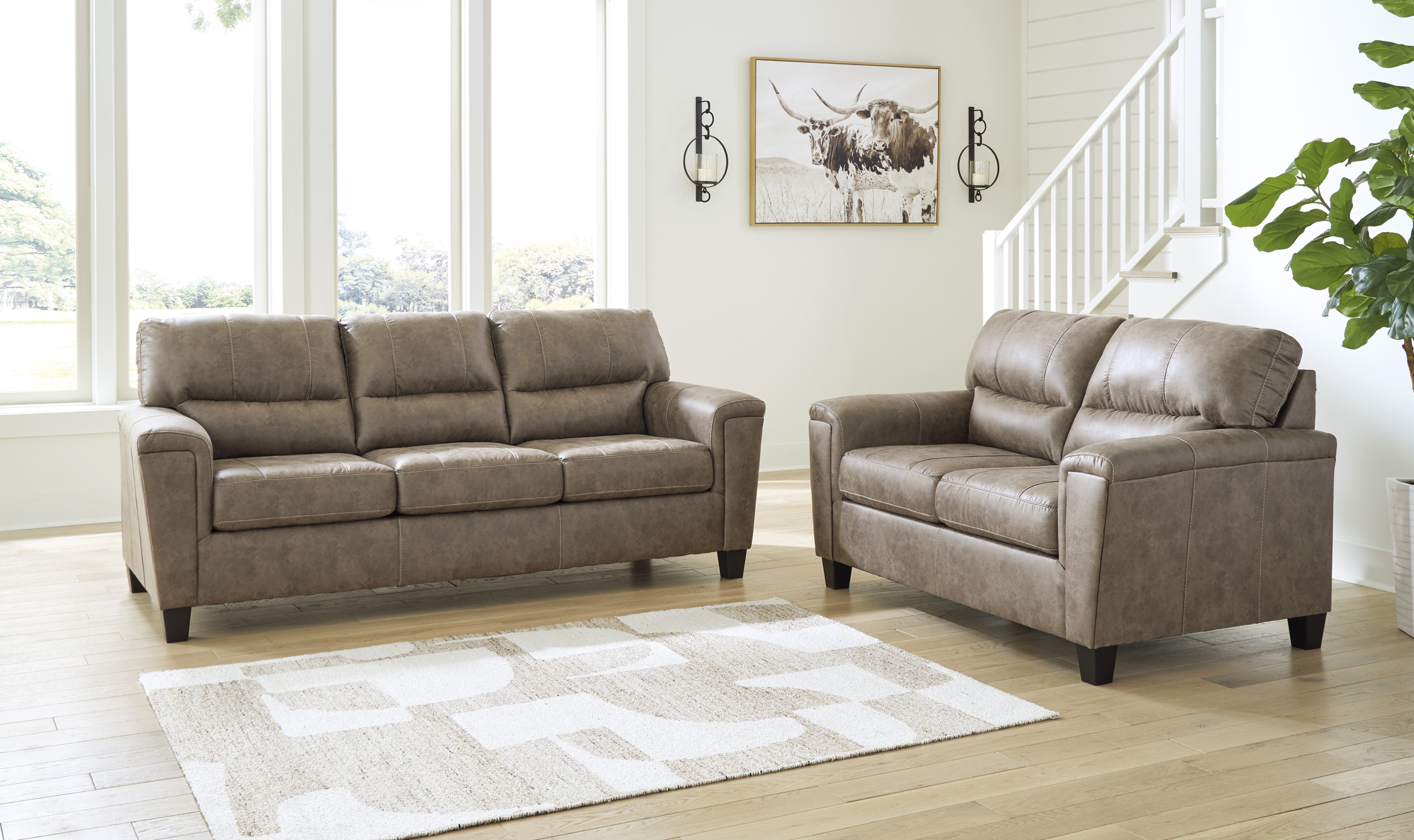 Modern Heritage Navi Living Room Set