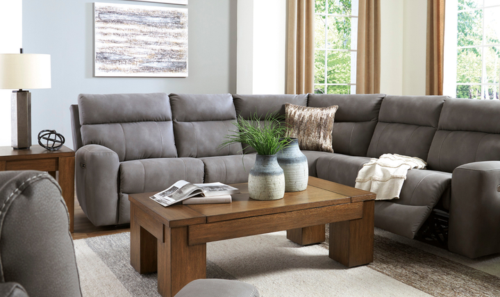 Modern Heritage Next-Gen Durapella 5-Piece Power Reclining Sectional Sofa