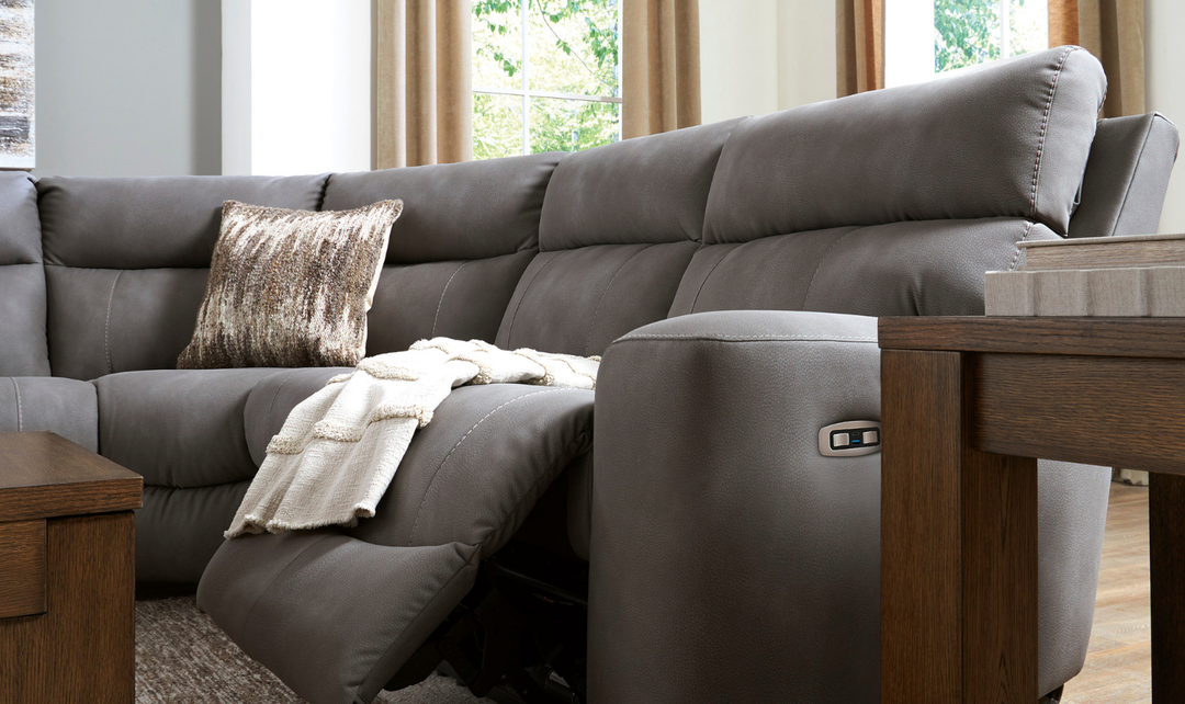 Modern Heritage Next-Gen Durapella 5-Piece Power Reclining Sectional Sofa