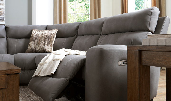Modern Heritage Next-Gen Durapella 5-Piece Power Reclining Sectional Sofa