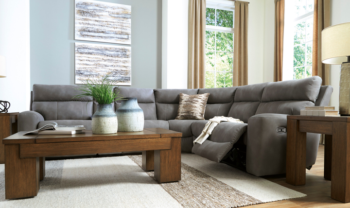 Modern Heritage Next-Gen Durapella 5-Piece Power Reclining Sectional Sofa