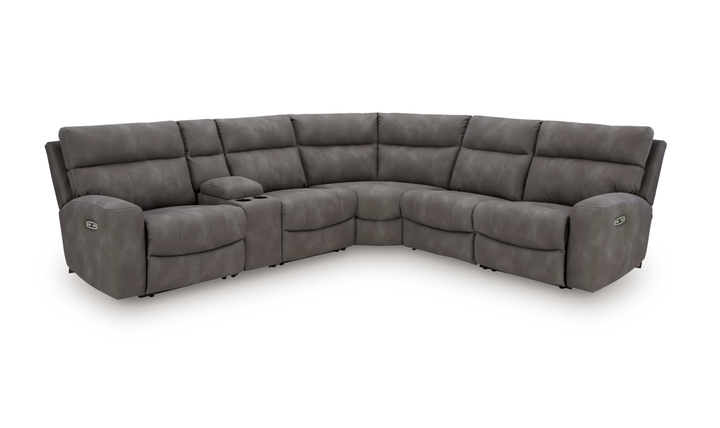 Modern Heritage Next-Gen Durapella 6-Piece Power Reclining Sectional Sofa