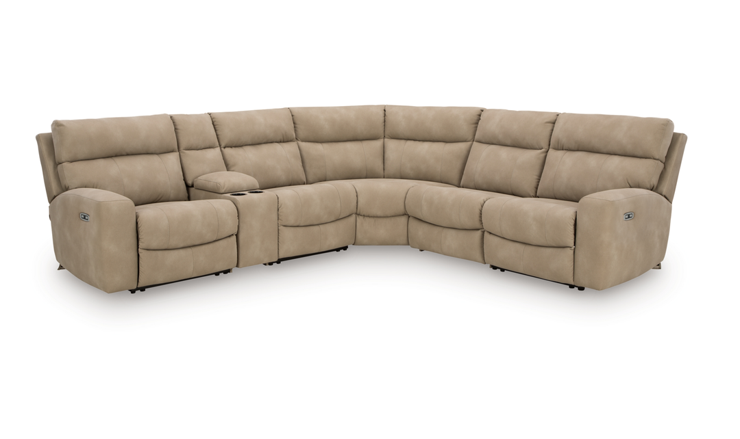 Modern Heritage Next-Gen Durapella 6-Piece Power Reclining Sectional Sofa