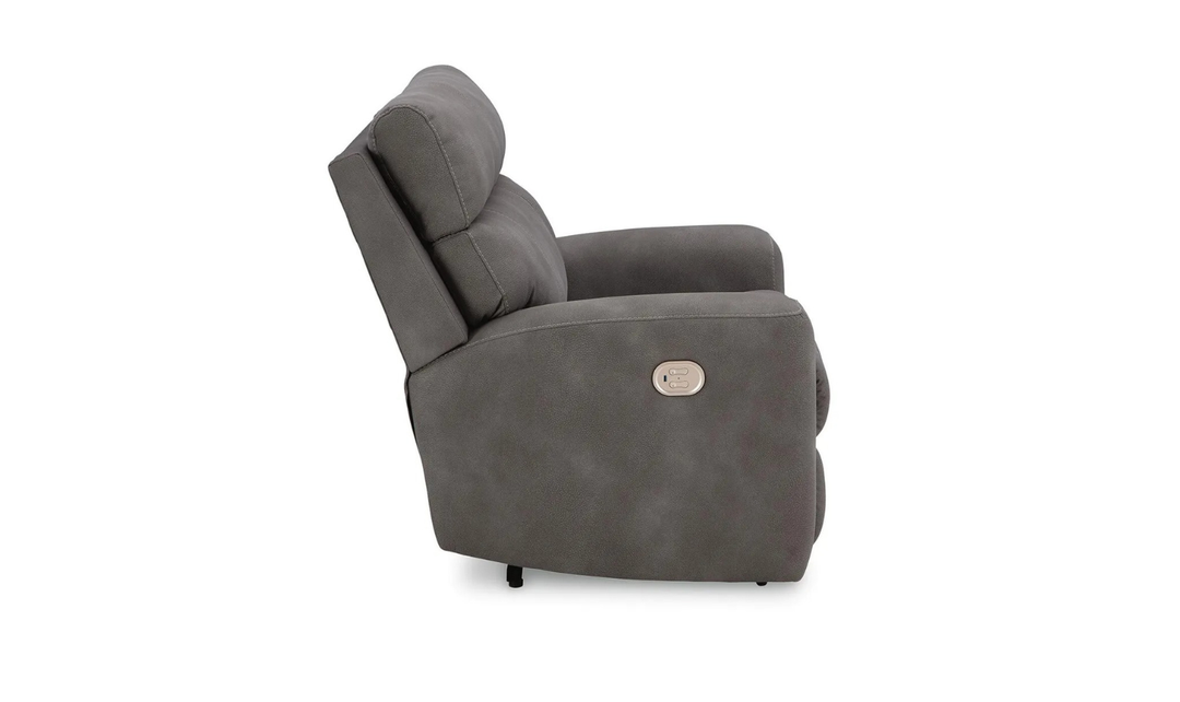 Modern Heritage Next-Gen Durapella Power Recliner Chair With Adjustable Headrest