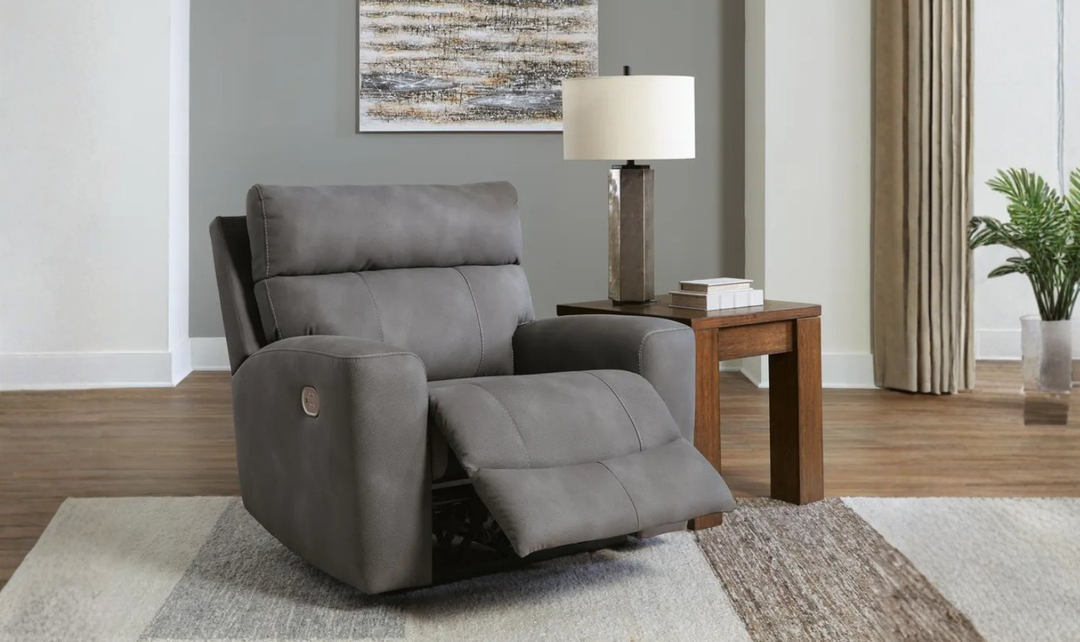 Modern Heritage Next-Gen Durapella Power Recliner Chair With Adjustable Headrest