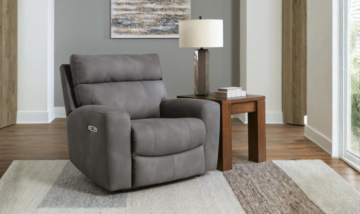 Modern Heritage Next-Gen Durapella Power Recliner Chair With Adjustable Headrest