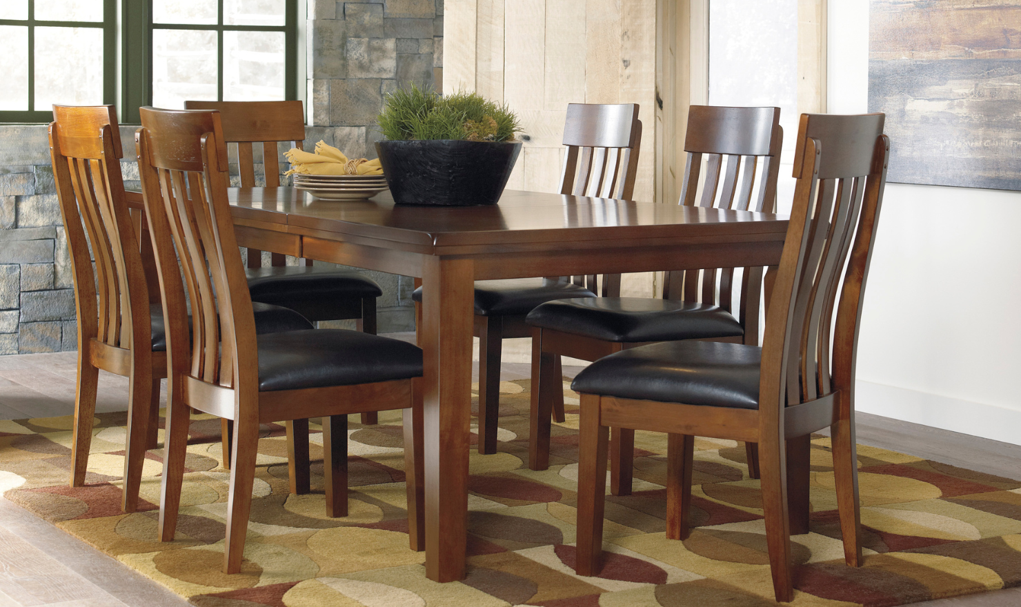 Modern Heritage Ralene 7-Piece Rectangular Dining Set