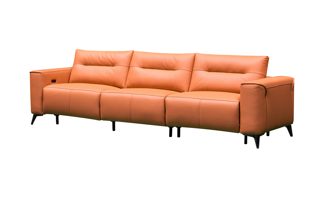 Klaussner Alessandro 3-Seater Leather Power Recliner Sofa