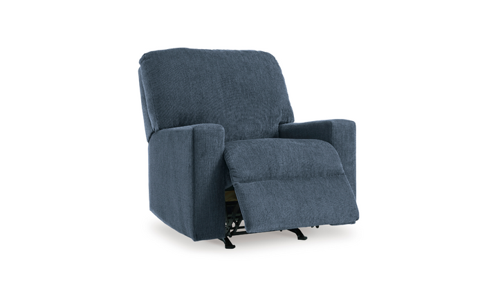 Modern Heritage Rannis Rocker Recliner in Navy