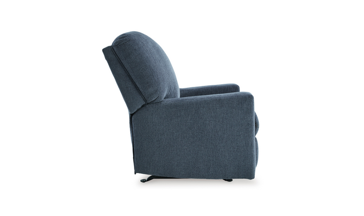 Modern Heritage Rannis Rocker Recliner in Navy