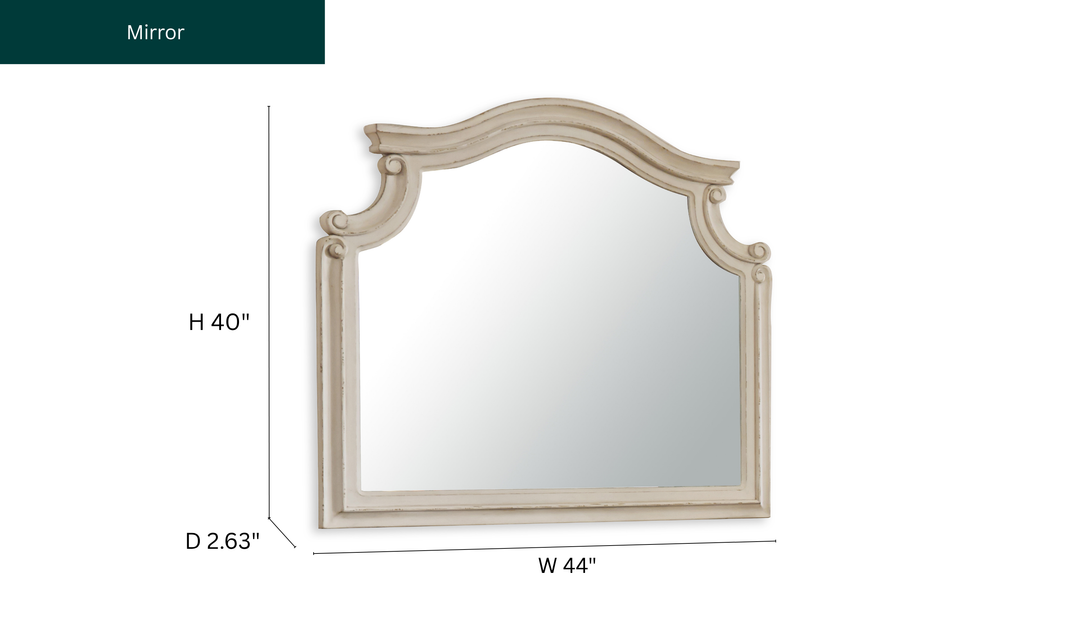 Modern Heritage Realyn Bedroom Mirror-Jennifer Furniture