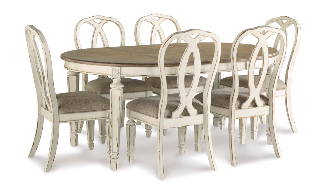 Modern Heritage Realyn Ovular Extendable Dining Table