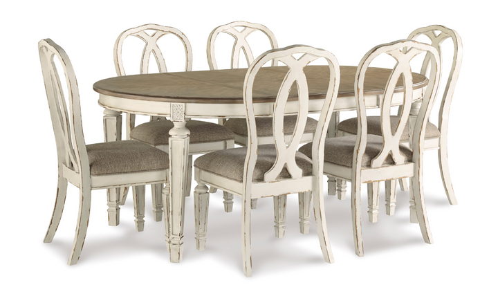 Modern Heritage Realyn Ovular Extendable Dining Table