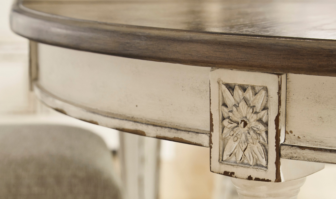 Modern Heritage Realyn Ovular Extendable Dining Table