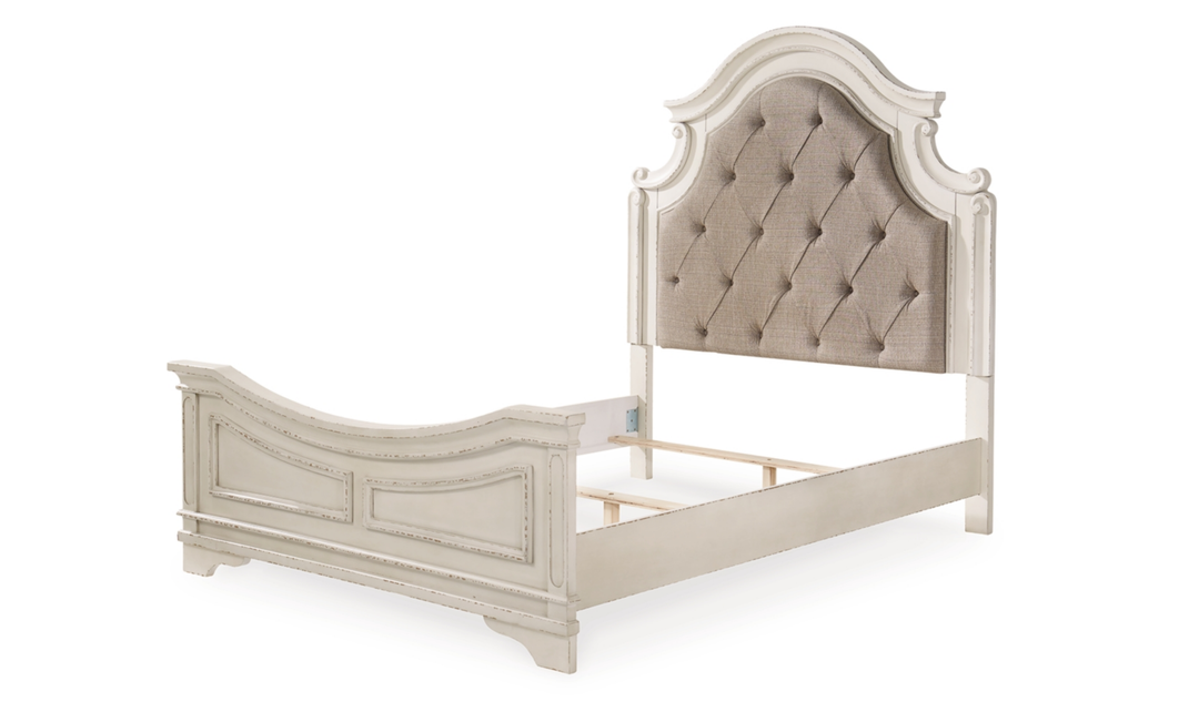 Modern Heritage Realyn Queen Upholstered Panel Bed-Jennifer Furniture