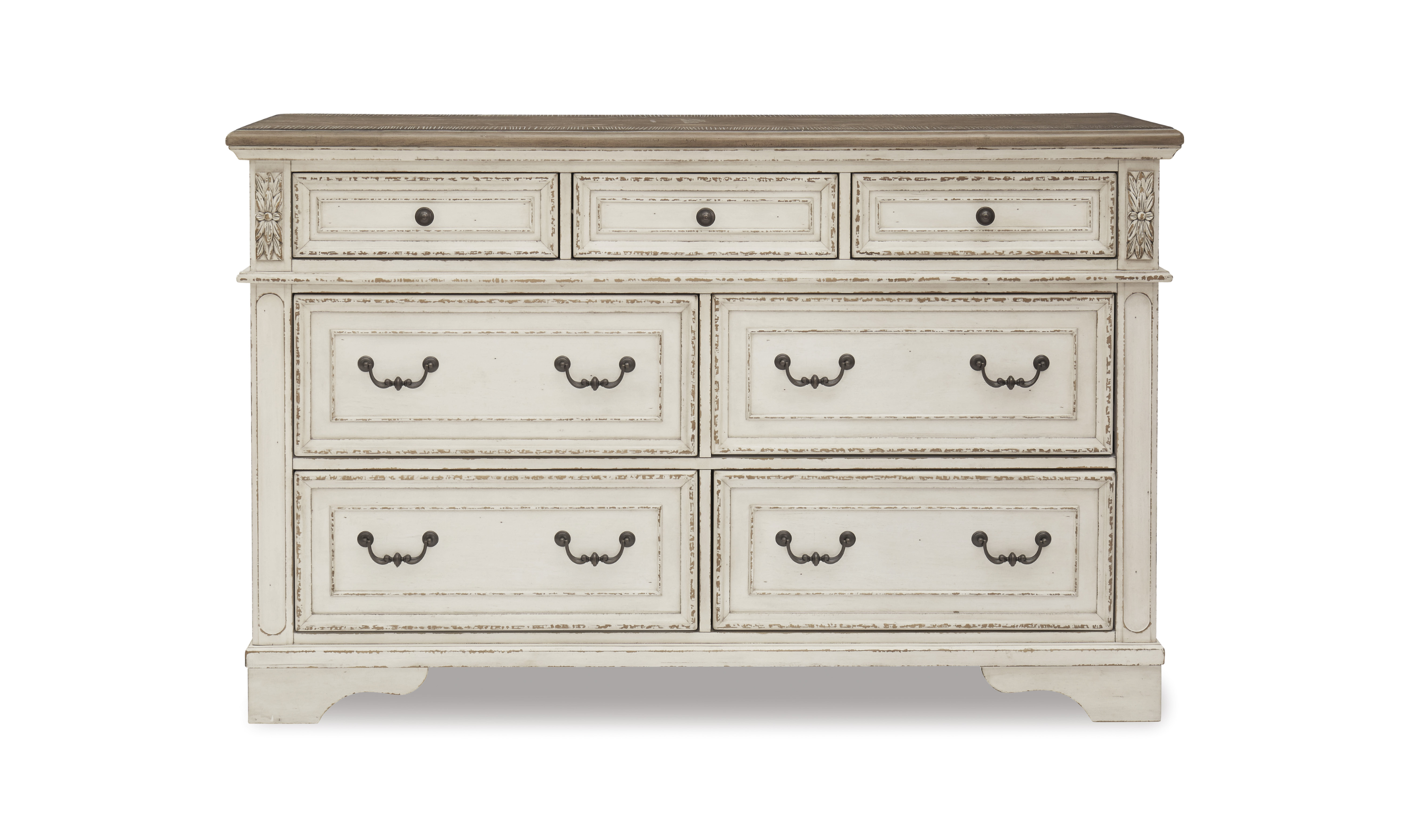 Modern Heritage Realyn Wooden Seven Drawers Dresser