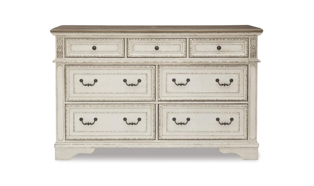Modern Heritage Realyn Wooden Seven Drawers Dresser