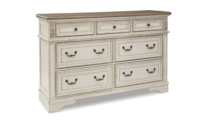 Modern Heritage Realyn Wooden Seven Drawers Dresser