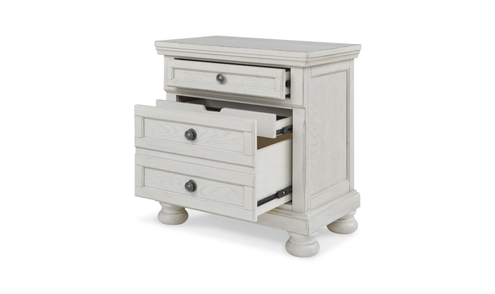 Modern Heritage Robbinsdale Two Drawer Nightstand-Jennifer Furniture