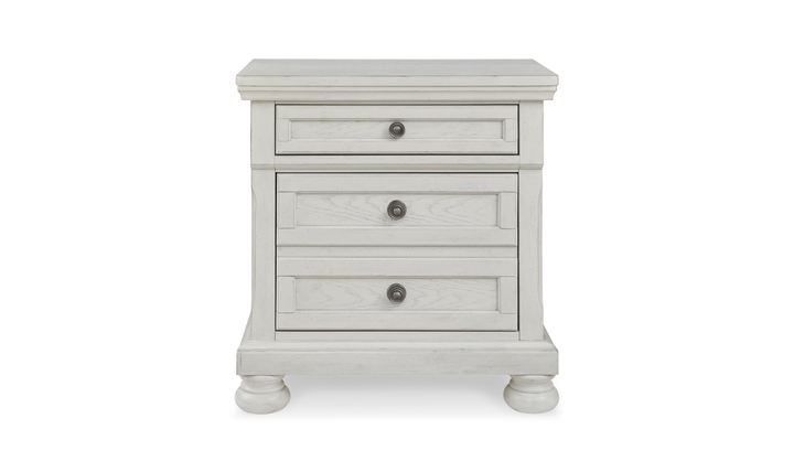 Modern Heritage Robbinsdale Two Drawer Wooden Nightstand