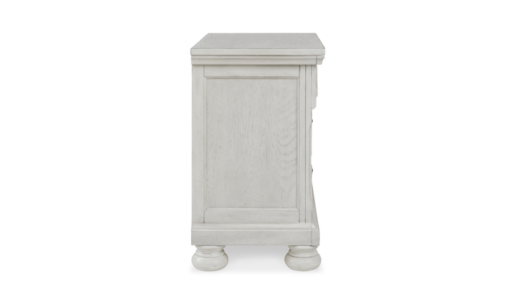 Modern Heritage Robbinsdale Two Drawer Wooden Nightstand