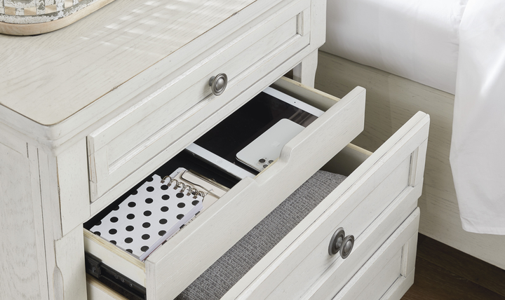 Modern Heritage Robbinsdale Two Drawer Wooden Nightstand