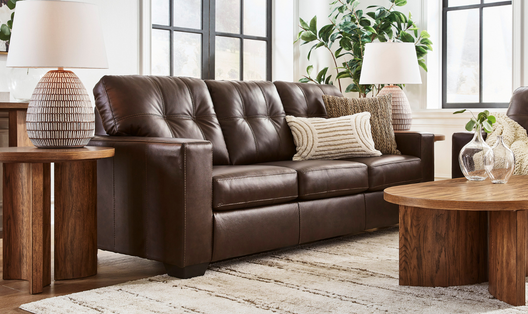 Modern Heritage Santorine 3-Seater Leather Sofa with Track Arms-jennifer furniture
