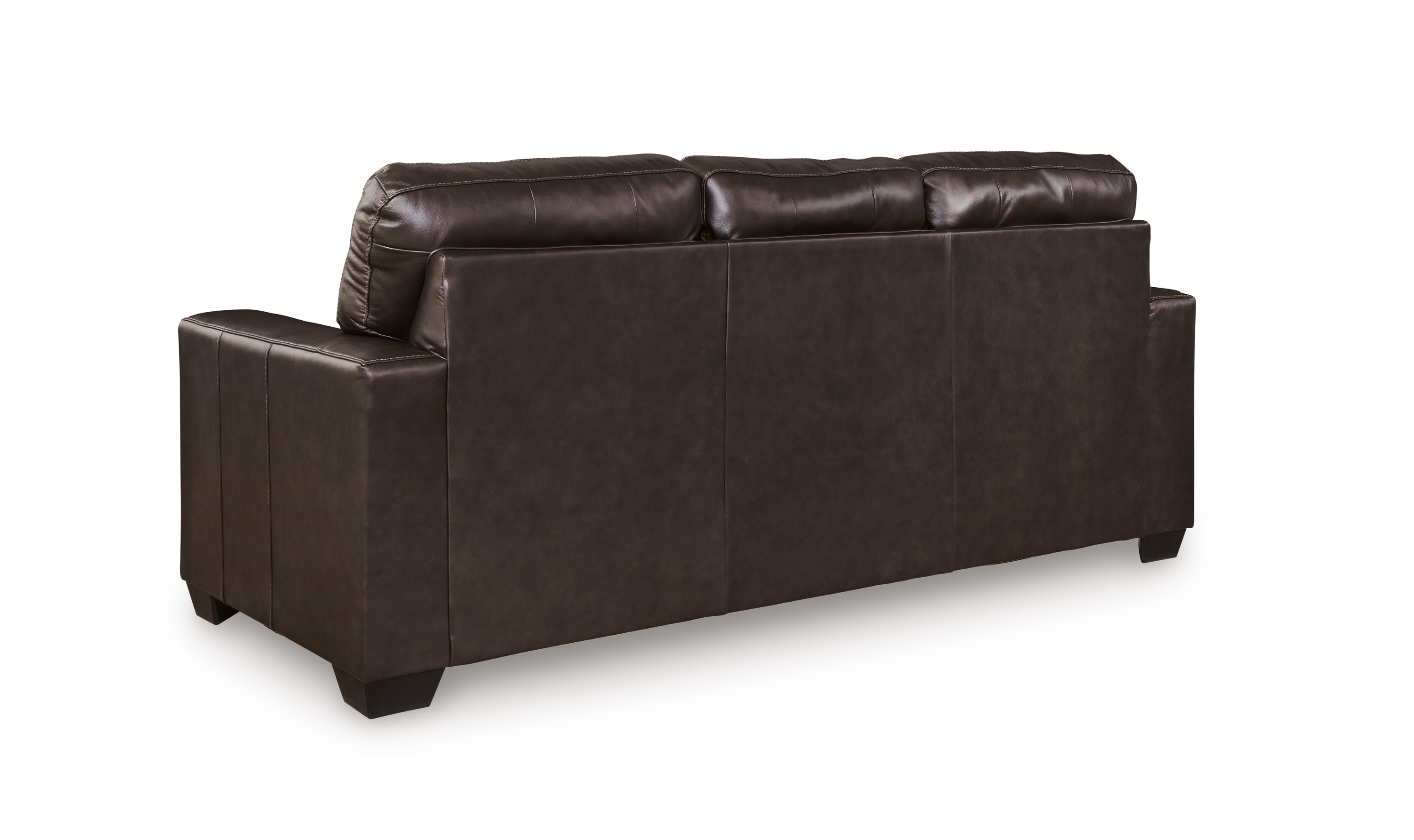Modern Heritage Santorine Tufted Leather Queen Sleeper Sofa-jennifer Furniture