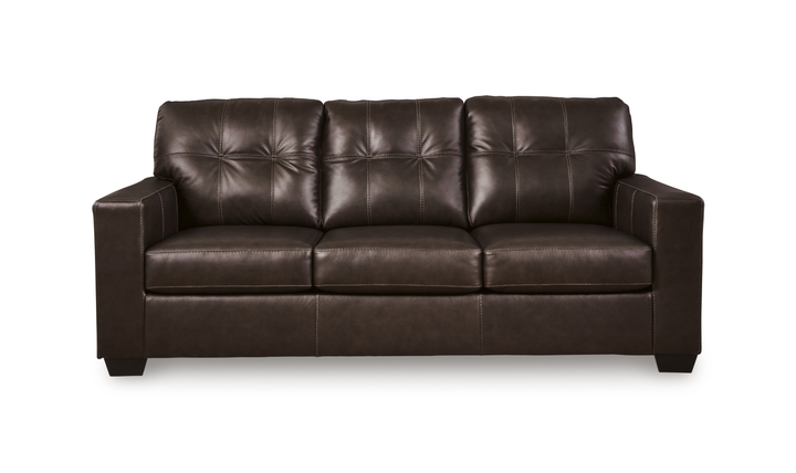 Modern Heritage Santorine Tufted Leather Queen Sleeper Sofa-jennifer Furniture