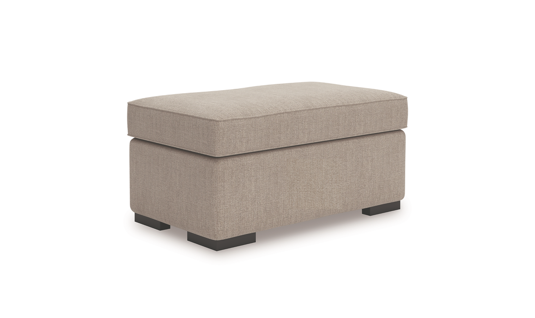 Modern Heritage Sararose Fabric Ottoman - Jennifer Furniture