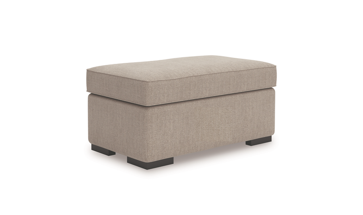 Modern Heritage Sararose Fabric Ottoman - Jennifer Furniture