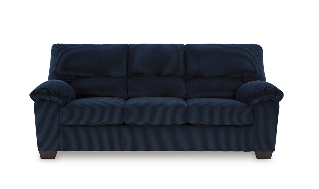 Modern Heritage SimpleJoy Fabric 3-Seater Sofa With Pillow Arms