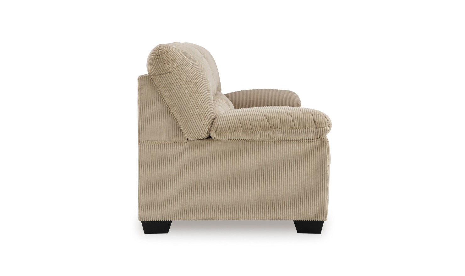 Modern Heritage SimpleJoy Fabric 3-Seater Sofa With Pillow Arms