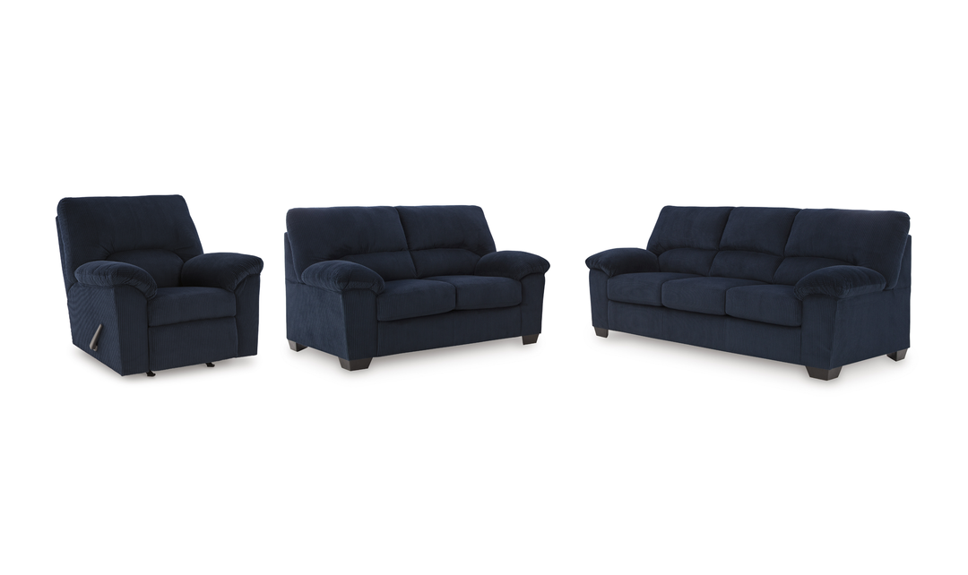 Modern Heritage SimpleJoy Fabric Living Room Set