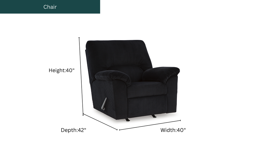 Modern Heritage SimpleJoy Fabric Living Room Set