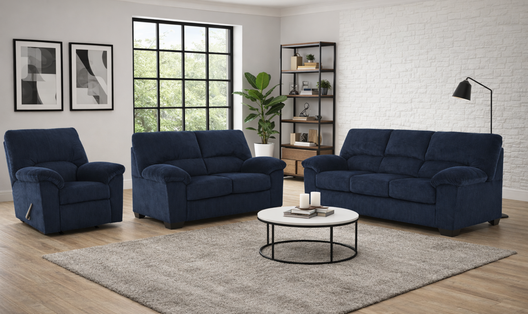 Modern Heritage SimpleJoy Fabric Living Room Set