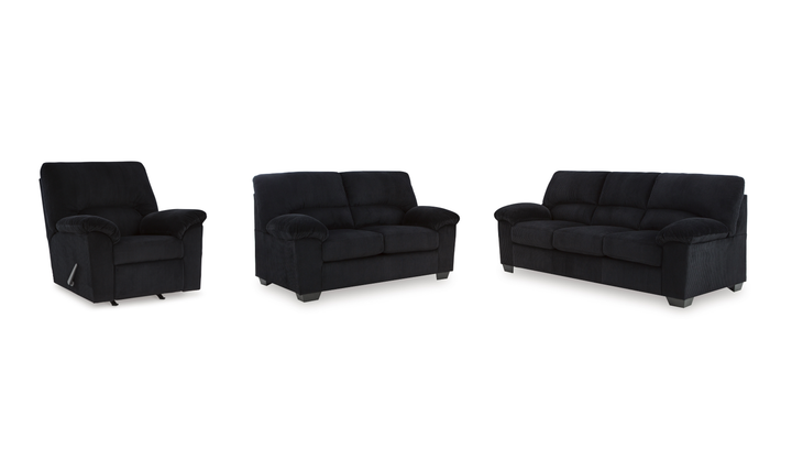 Modern Heritage SimpleJoy Fabric Living Room Set