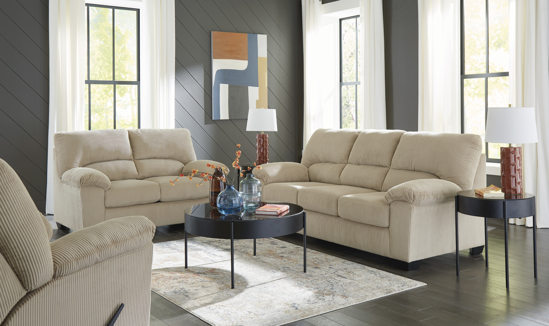 Modern Heritage SimpleJoy Fabric Living Room Set