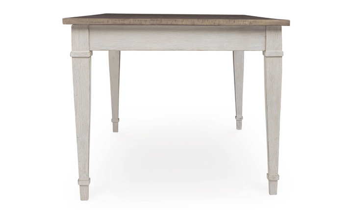 Modern Heritage Skempton Wooden Dining Table with Lift-Top Storage Bins