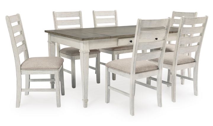 Modern Heritage Skempton Wooden Dining Table with Lift-Top Storage Bins
