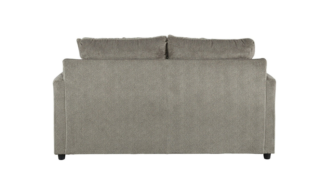 Soletren Fabric Loveseat with High Resiliency Foam Cushions-Jennifer Furniture