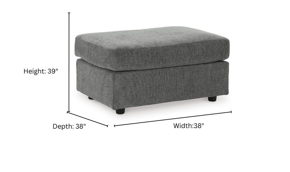Modern Heritage Stairatt Fabric Ottoman-Jennifer Furniture