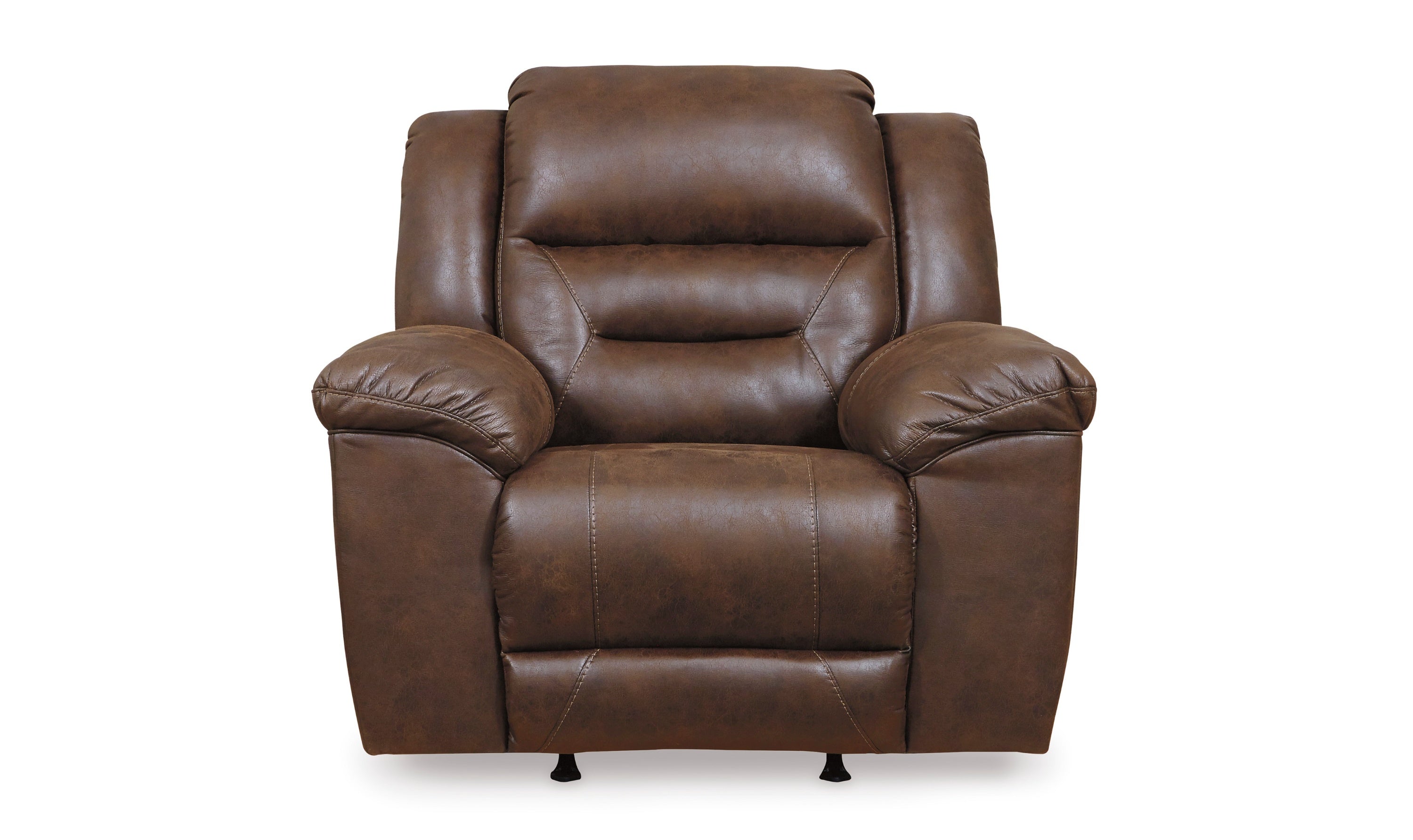 Modern Heritage Stoneland Leather Recliner Chair-Jennifer Furniture