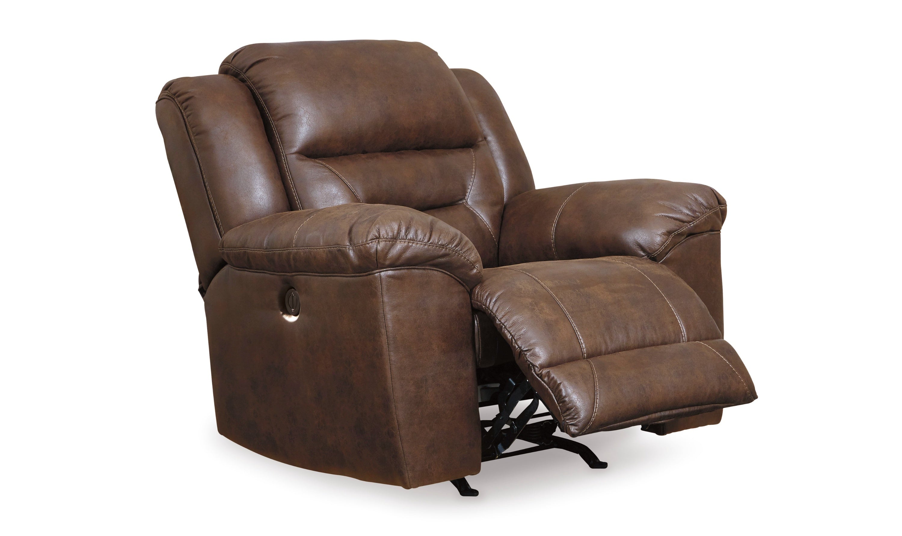 Modern Heritage Stoneland Leather Recliner Chair-Jennifer Furniture